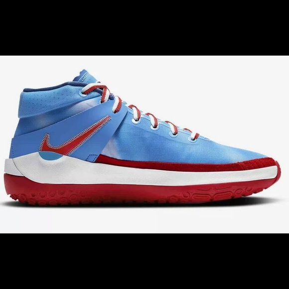 Nike KD 13 ‘New Jersey Nets Hardwood DC0009 400 - Picture 2 of 12